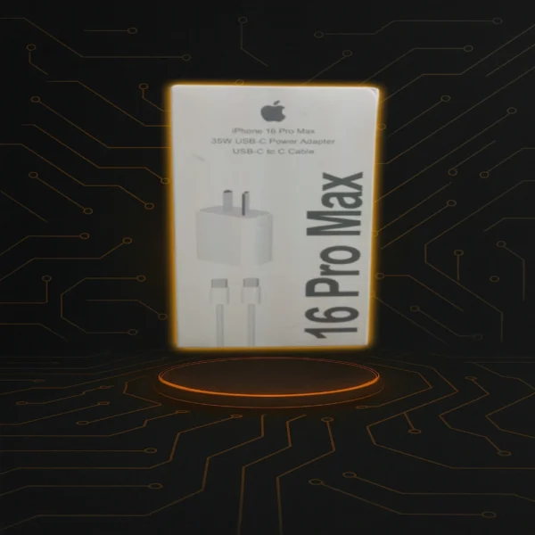 Cargador USB-C Para iPhone de 35W Enchufe diagonal+ Cable USB-C a USB-C Cargador USB-C de 35W para iPhone con cable USB-C a USB-C
