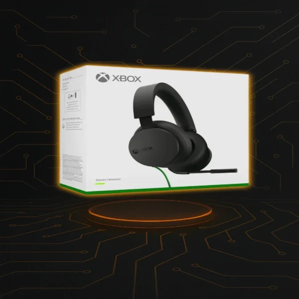 Headset Microsoft para Xbox One Series X_S C_Cable – Negro Auriculares con cable oficiales Microsoft para Xbox Series X/S y One - color negro