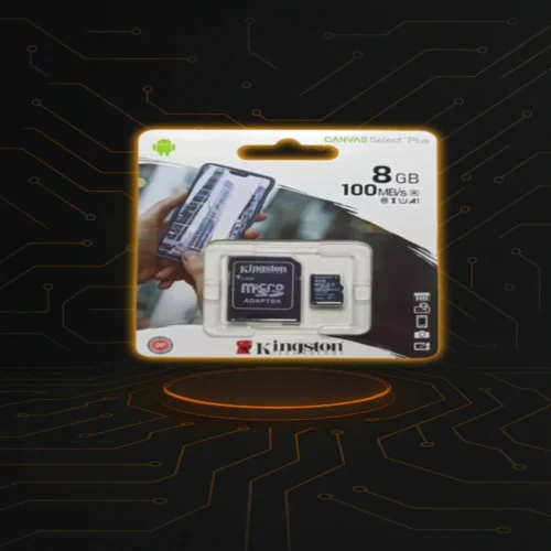 Memoria MicroSD Kingston de 8GB para celulares o cámaras