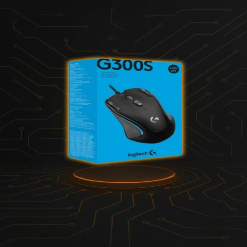 Mouse gamer Logitech G300s con botones programables y precisión óptica