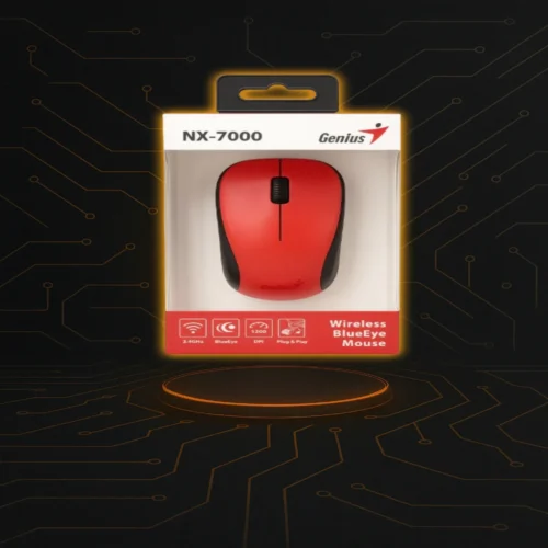 Mouse inalámbrico Genius DX-7000 de alto rendimiento para oficina