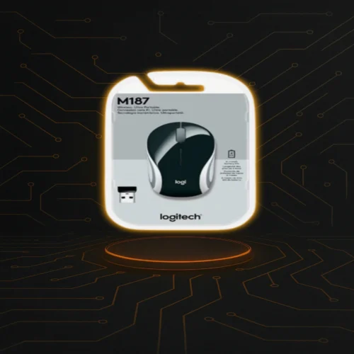 Mouse mini inalámbrico Logitech M187 ideal para notebooks y portabilidad