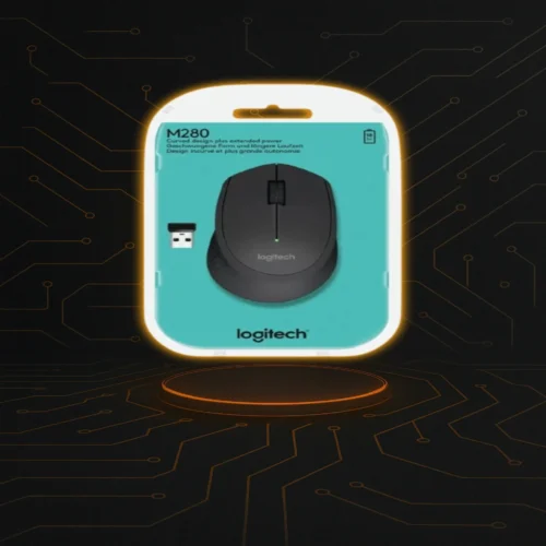 Mouse inalámbrico Logitech M280 Comfort Plus ergonómico y duradero