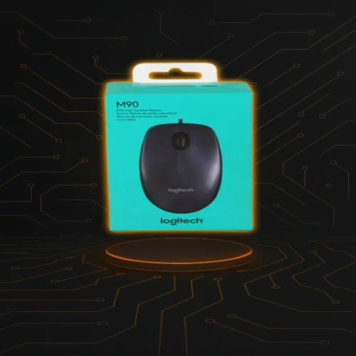 Mouse Logitech M90 con conexión USB para uso diario