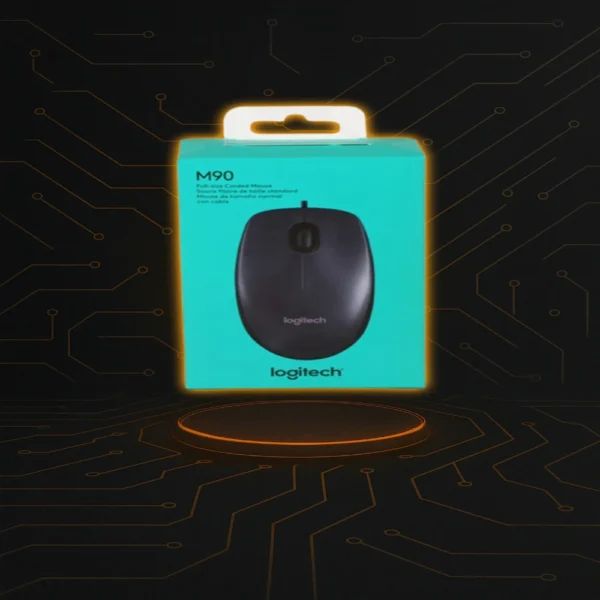 Mouse Logitech M90 USB (1) Mouse Logitech M90 con conexión USB para uso diario