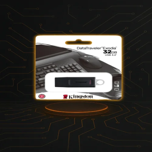 Pendrive Kingston de 32GB confiable y compacto