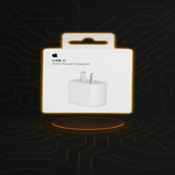 Cargador USB-C 20W para iPhone, carga rápida, enchufe diagonal, diseño compacto