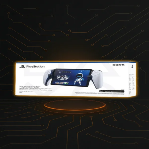 Playstation Portal Consola PS5 – White (1) Consola portátil PlayStation Portal para PS5 con pantalla LCD y conexión remota al sistema principal