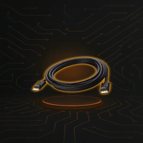 Cable DisplayPort genérico de 3 metros, económico y funcional.