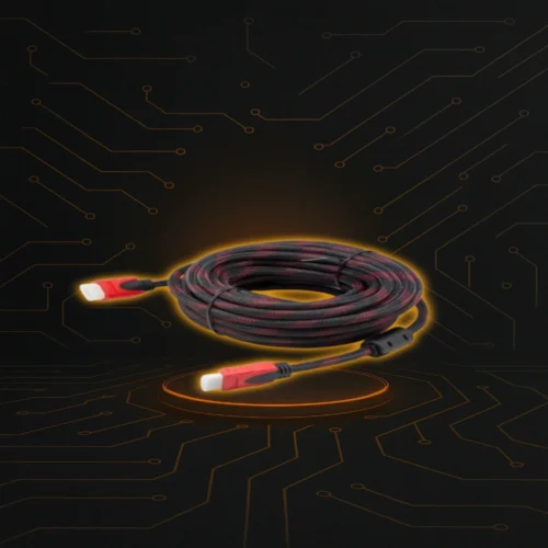 Cable HDMI a HDMI de 10 metros, ideal para instalaciones a distancia.