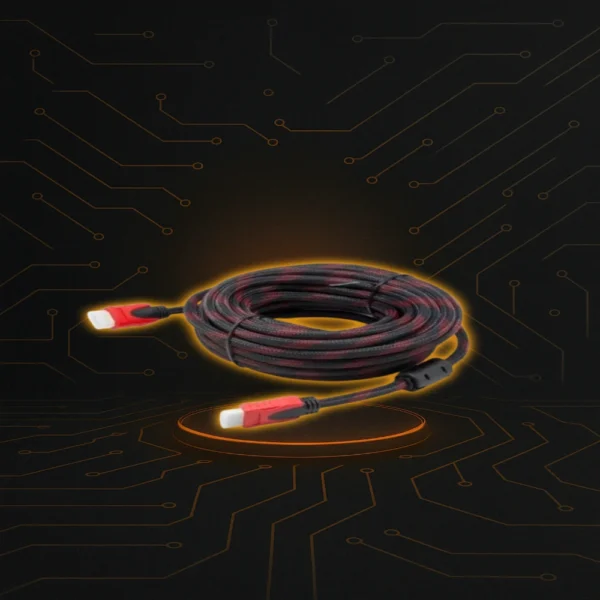 Cable HDMI a HDMI 20M Cable HDMI a HDMI de 20 metros, ideal para transmitir audio y video en alta definición entre televisores, consolas, monitores, proyectores y otros dispositivos compatibles.