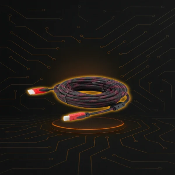 Cable HDMI a HDMI de 30 metros, transmisión estable a larga distancia.