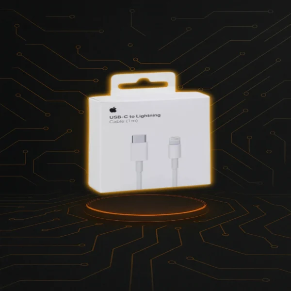 Cable Lightning a USB-C 1 m Cable Lightning a USB-C de 1 metro, compatible con carga rápida.