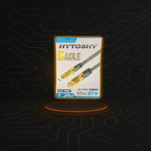 Cable Hytoshy 4 en 1 de carga rápida hasta 65W, multifunción.