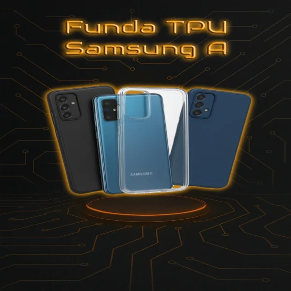 Fundas TPU - Samsung Galaxy A (1) Fundas TPU para Samsung Galaxy A , compatibles con varios modelos. Diseño premium, flexible y resistente, ideal para proteger el celular sin perder estilo.