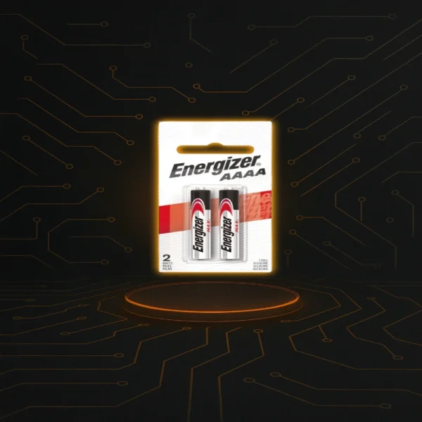 Pack de 2 pilas AAAA alcalinas para stylus, punteros y dispositivos médicos.