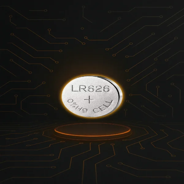 Pila LR626 botón alcalina para relojes, calculadoras y dispositivos ópticos.