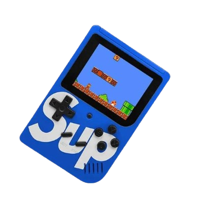 Consola SUP portátil compacta, ideal para juegos retro y modernos, con pantalla incorporada y controles integrados, fácil de llevar a cualquier lugar